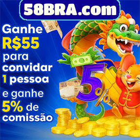58BRA.com Indique amigos para receber um bônus
